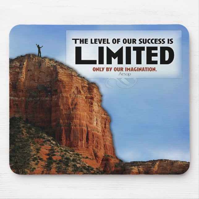 Level of Success Custom Mousepad (Front)