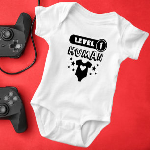 Level One Human Baby Bodysuit