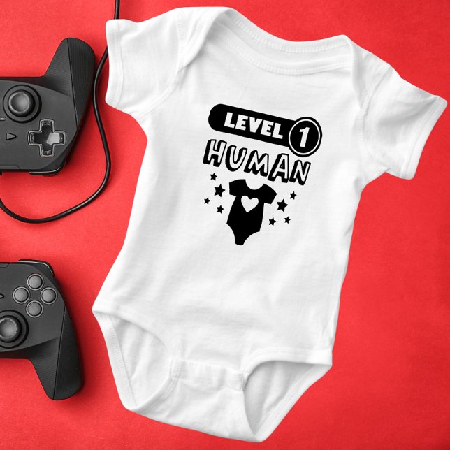 Level One Human Baby Bodysuit (Creator Uploaded)