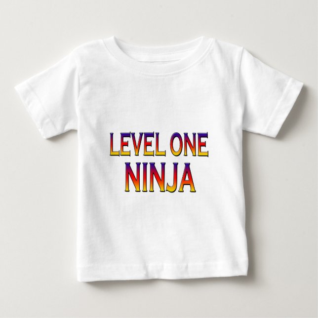 Level one ninja baby T-Shirt (Front)