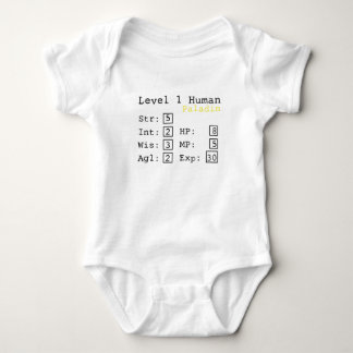 Level One Paladin Baby Bodysuit