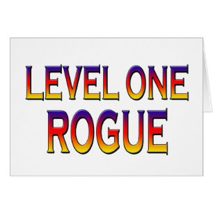 Level one rogue