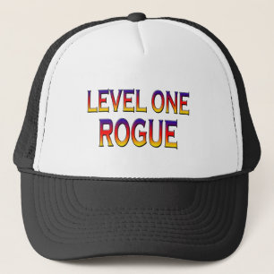 Level one rogue trucker hat