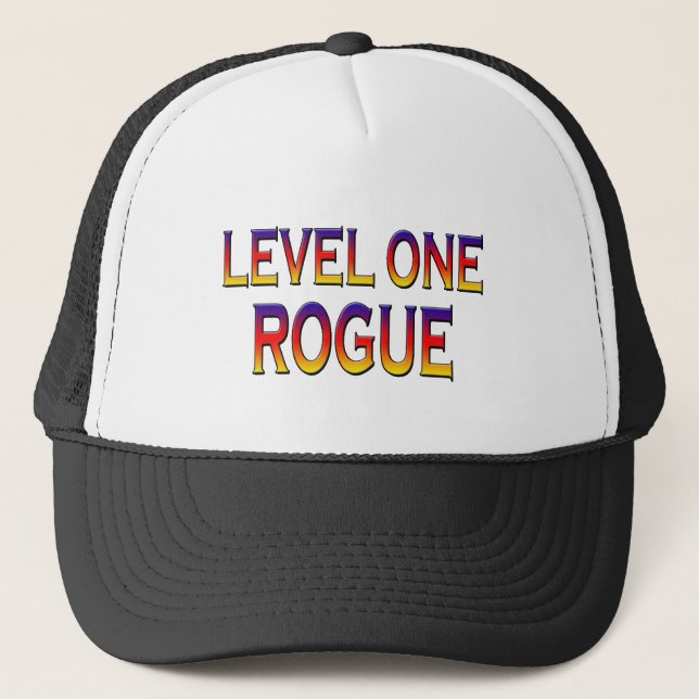 Level one rogue trucker hat (Front)