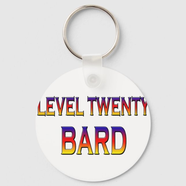 Level twenty Bard Key Ring (Front)