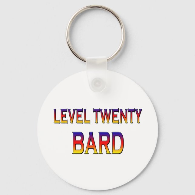Level twenty Bard Key Ring (Front)
