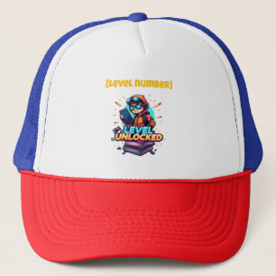 Level Unlocked Gamer School– Customisable Trucker Hat