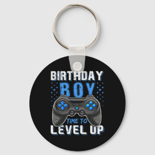 Level Up Birthday Boy Gamer - Clic Fit1 Key Ring