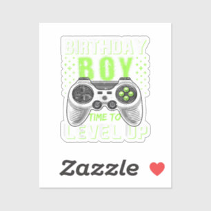 Level Up Birthday Boy Video Game