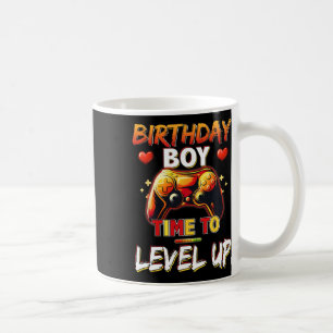 Level Up Birthday Boy Video Game Coffee Mug