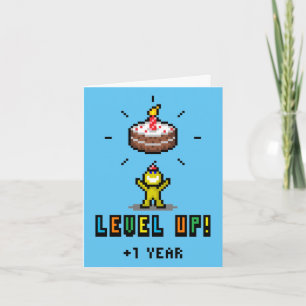 Level Up! Birthday Card