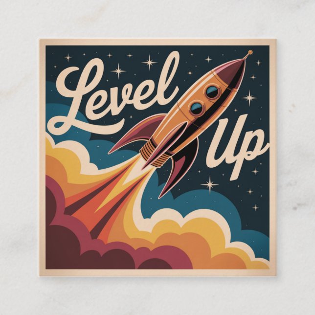 Level Up Calling Card (Front)
