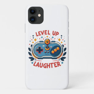 level up laughter iPhone 11 case
