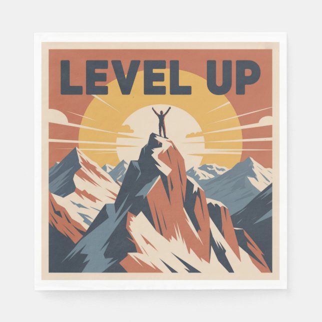 Level Up Napkin (Front)