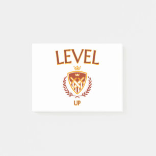 Level Up Post-it Notes