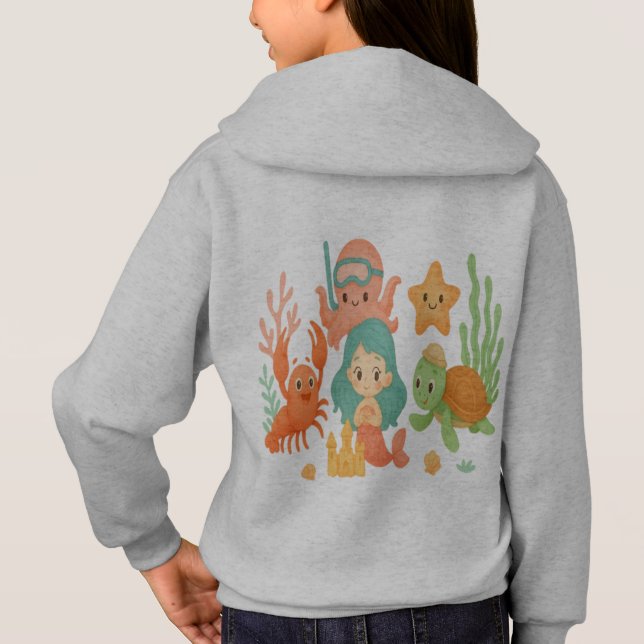 Level Up Style: Retro Gamer Hoodie  (Back)