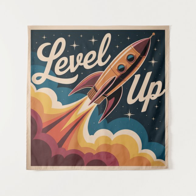 Level Up Tapestry (Front)
