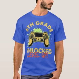 LEVEL UP TO 6th Grade Funny Back 2 School KIDS Wit T-Shirt