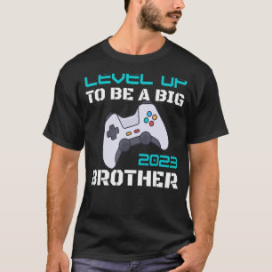 Level Up To Be A Big Brother Pregnancy Announcemen T-Shirt