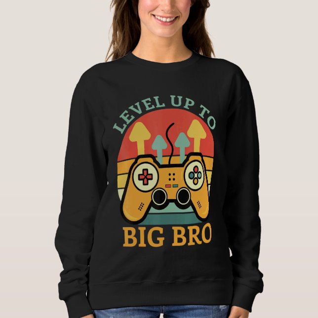 Level Up To Big Brother Sweatshirt (Front)