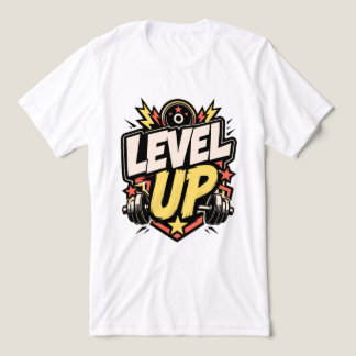 LEVEL UP workout tee