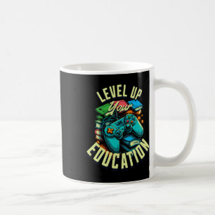 Level Up Your Education - Gaming-inspired Teacher Coffee Mug