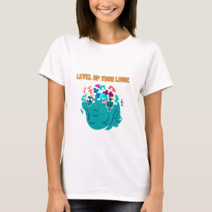 Level Up Your Logic Stem Game T-Shirt