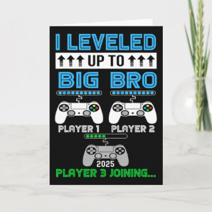 Leveled Up To Big Brother Again Big Brother Est 20 Card