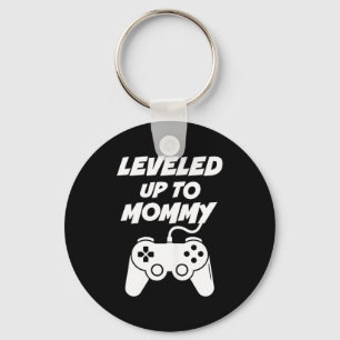 Leveled Up To Mommy  Key Ring