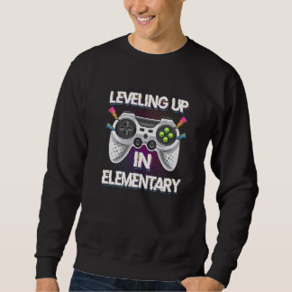 Leveling Up In Elementary Video Gaming Tees Studen