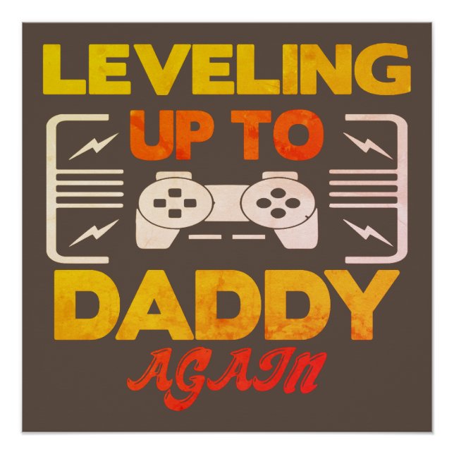 LEVELING UP POSTER (Front)