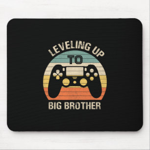 Leveling Up To Big Brother 2025 Funny Gamer Vintag Mouse Pad