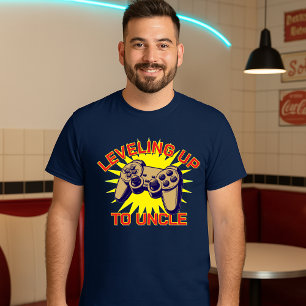 Leveling Up Video Game Controller Template T-Shirt