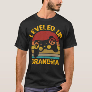 Levelled Up Grandma Grandma Grandma Birthday horse T-Shirt
