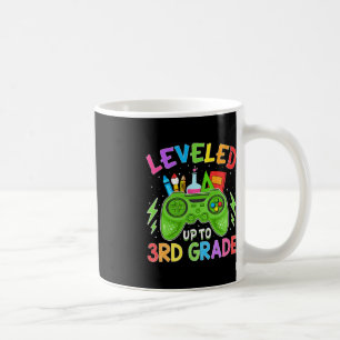 Levelled Up To 3rd Grade Gamer Back To School Firs Coffee Mug