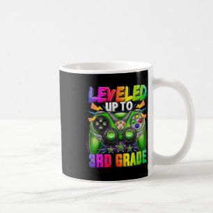 Levelled Up To 3rd Grade Gamer Ck To School First Coffee Mug