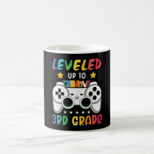 Levelled Up To 3rd Grade Video Game School Gift Coffee Mug