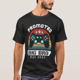 Levelled Up To Big Bro 2023 Video Game Promoted Br T-Shirt