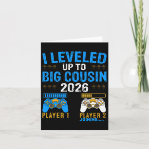Levelled Up To Big Cousin 2026 Promoted To Future  Card