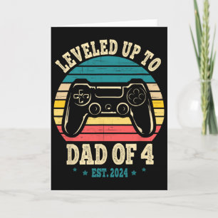 Levelled Up To Dad Of 4 Promoted To Daddy Gamer Fa Card