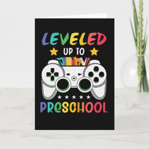 Levelled Up To Preschool Video Game School Gift Card