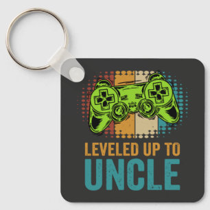Levelled Up To Uncle 2024 Key Ring