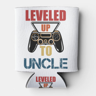 Levelled Up To Uncle New Uncle T-Shirt New Uncle Can Cooler
