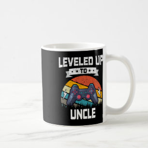 Levelled Up To Uncle Video Gamer Gaming 1 Coffee Mug