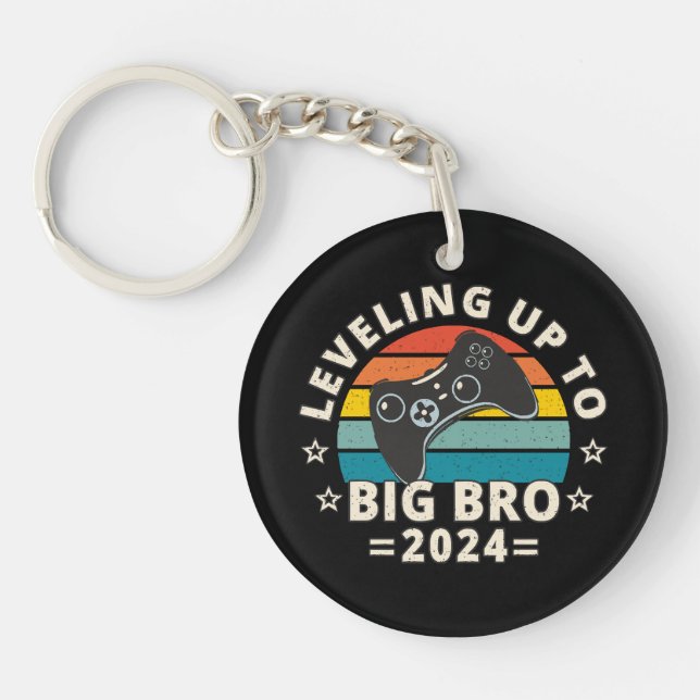 Levelling Up To Big Bro 2024 Key Ring (Front)