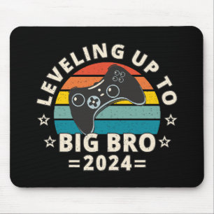 Levelling Up To Big Bro 2024 Mouse Pad