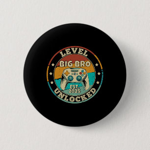 Levelling Up To Big Brother 2025 Level Unlocked Vi 6 Cm Round Badge