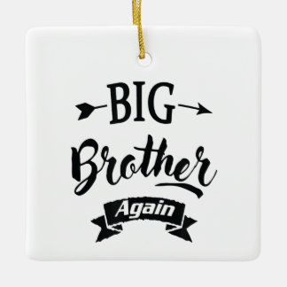 Levelling up to Big Brother Again 2022 Pregnancy Ceramic Ornament