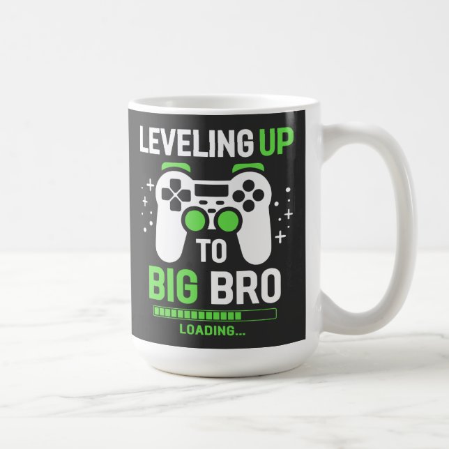 Levelling Up To Big Brother Gaming Coffee Mug (Right)