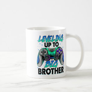 Levelling Up To Big Brother Video Game Player Game Coffee Mug